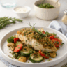 Low Sodium Herb-Crusted Chicken – Heart Healthy Dinner