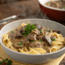 Traditional Beef & Mushroom Stroganoff – Creamy Classic