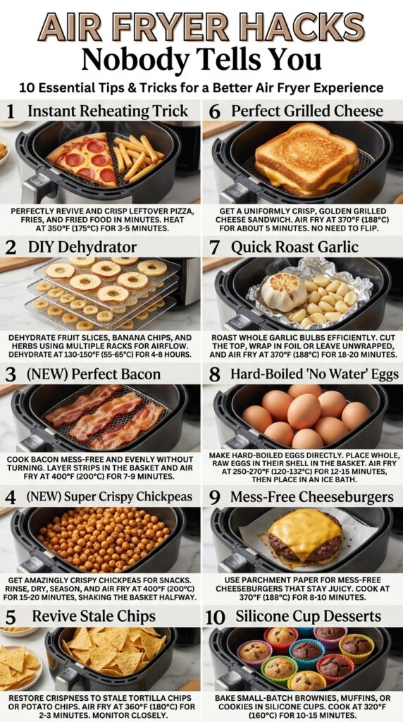 10 Essential Air Fryer Hacks Nobody Tells You