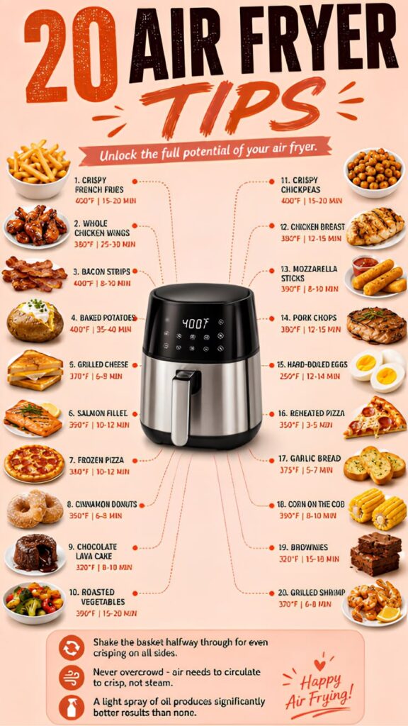20 Air Fryer Tips and Tricks That Will Completely Transform Your Cooking