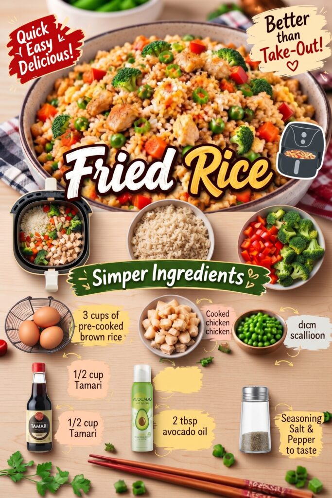 Air Fryer Fried Rice